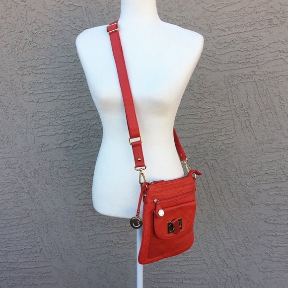 Cynthia Rowley Handbags - CYNTHIA ROWLEY Red Crossbody Bag